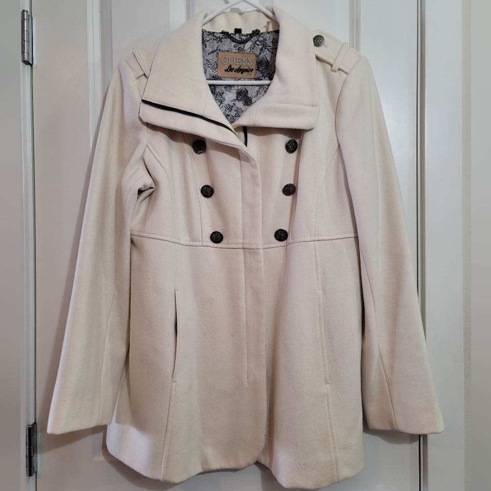 Guess Los Angeles Wool Pea Coat